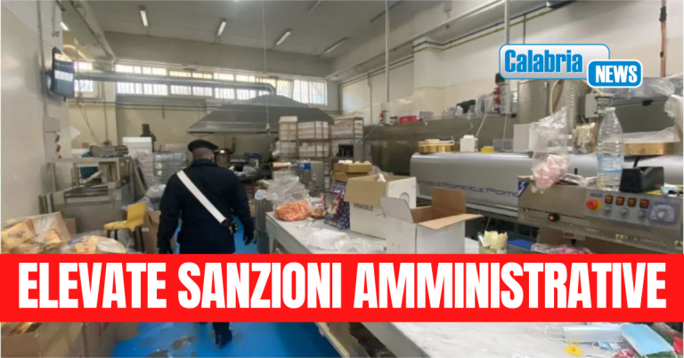 Gravi violazioni igienico-sanitarie e ambientali: sospesa linea produttiva azienda dolciaria Vibonese