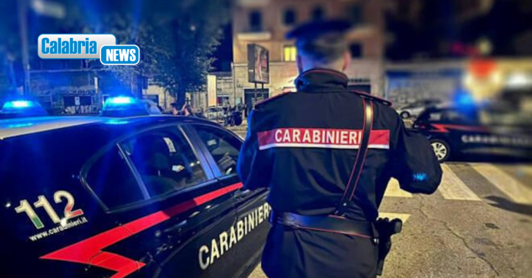 Prima danneggiano arredi di un bar e poi aggrediscono i Carabinieri: due arresti nel Crotonese