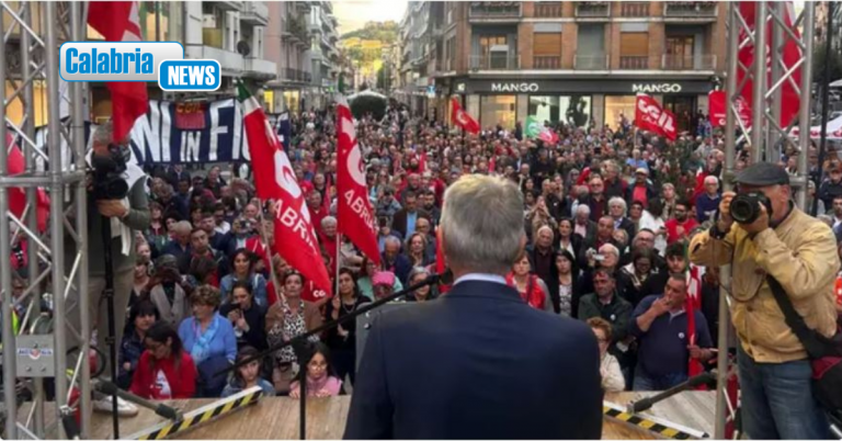 Landini (Cgil) in Calabria: “Referendum, battaglia per ridare diritti a chi non ne ha”