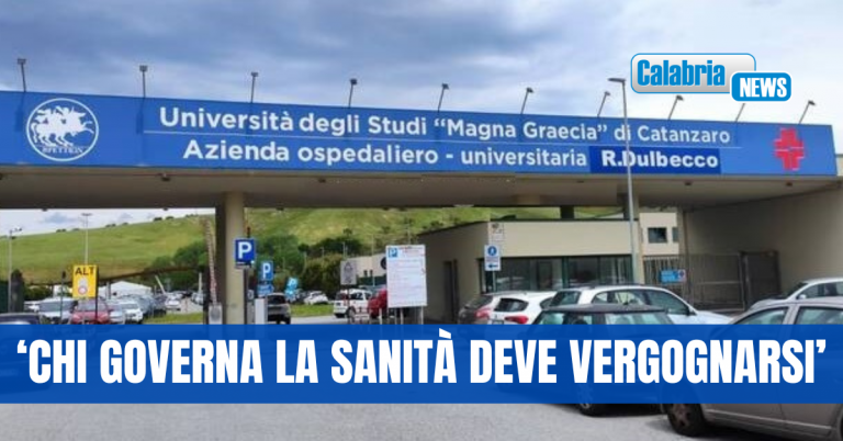 Catanzaro, alla ‘Dulbecco’ un anno di attesa per una colonscopia a un paziente oncologico