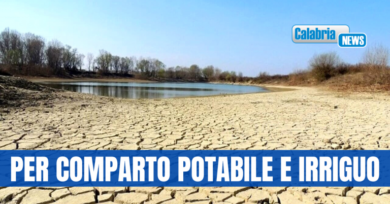 Dati Bacino Distrettuale Appennino Meridionale: elevata ‘severità idrica’ per crotonese e reggino