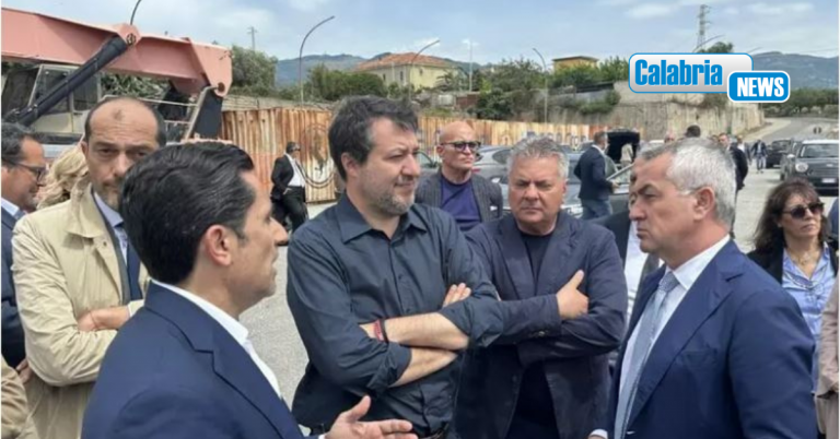 Lamezia, Salvini ribadisce: ‘cantieri ponte entro l’estate, l’Italia cambia volto’