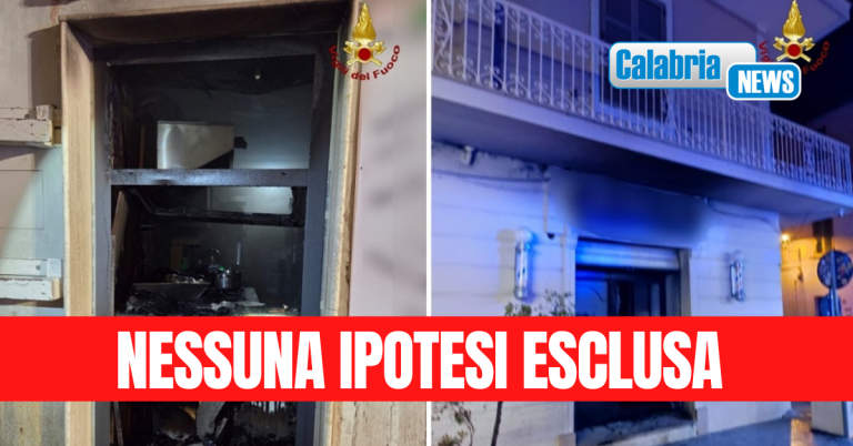 Lamezia, nella notte due incendi: il primo in un laboratorio pasticceria, l’altro in una parrucchieria