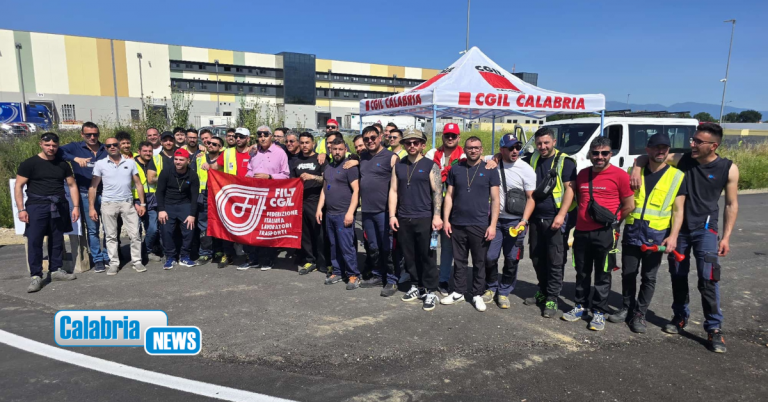Sciopero alla ‘Tre Emme’ di Montalto Uffugo, la Filt Cgil chiede incontro in prefettura