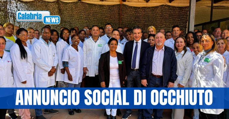 Sanità: altri 48 medici cubani in arrivo in Calabria, si aggiungeranno ai 325 già in servizio negli ospedali