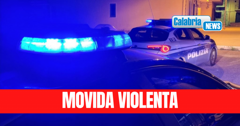 Vibo Valentia, furibonda rissa nei pressi di un locale del centro: nove giovani denunciati