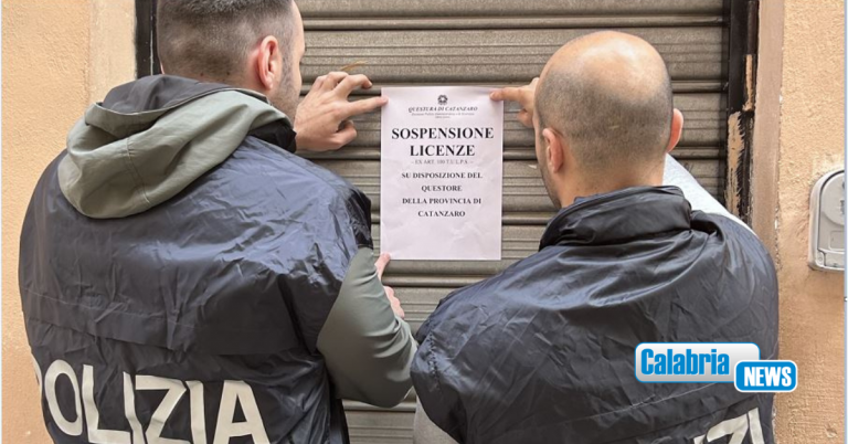 Era ritrovo abituale di pregiudicati: Questore sospende licenza a un circolo privato di Girifalco
