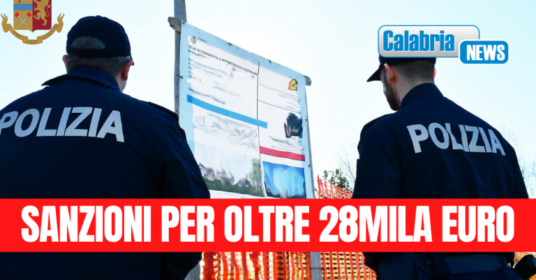 Controllato cantiere in edificio scolastico: scoperti sei lavoratori in nero nel Reggino