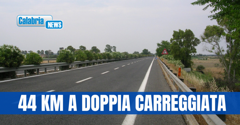 Statale 106 Jonica, aggiudicati i cinque lotti tra Catanzaro e Crotone per un importo di 2,25 miliardi
