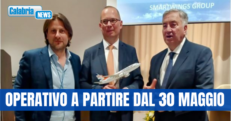 Per l’estate 2025 nuovo collegamento giornaliero ‘Smartwings” tra Lamezia Terme e Praga