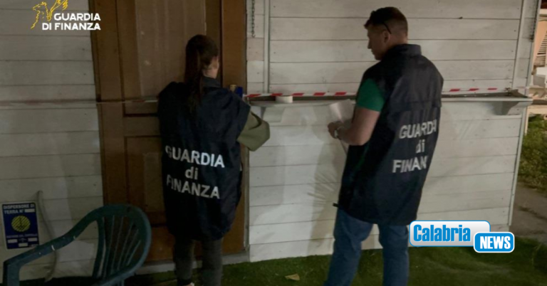 Chiuso nel crotonese un chiosco bar ubicato su area demaniale marittima con vincolo paesaggistico