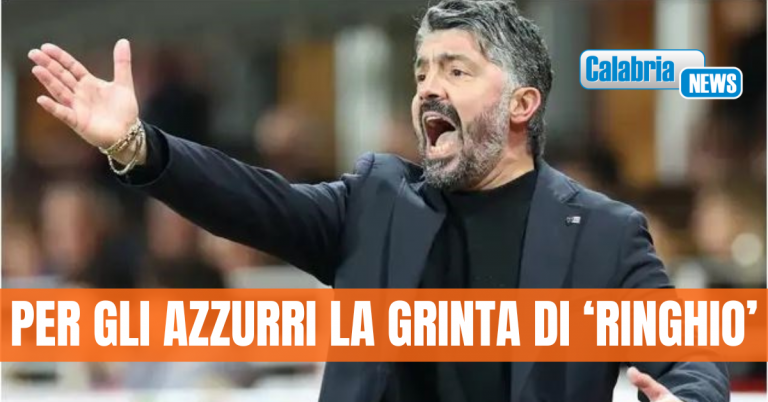 Calcio, la Figc vuole il calabrese Gattuso alla guida della nazionale