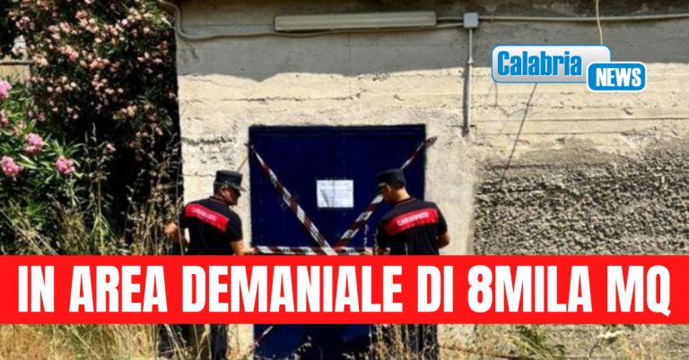 Guardia Piemontese, sequestrate strutture abusive a servizio di un villaggio turistico