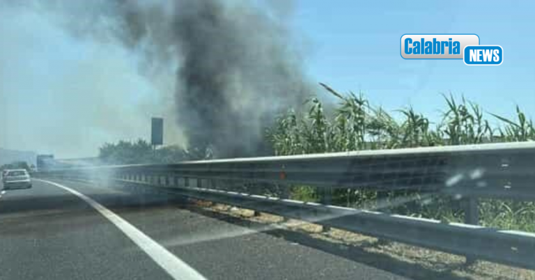 Polizia stradale coglie in flagranza un piromane sulla Statale 106