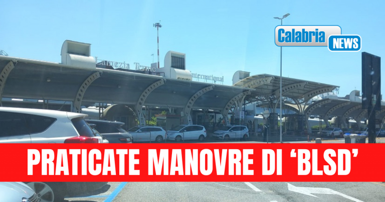 Lamezia, si accascia per un malore vicino aeroporto: salvato da militari del 2°Reggimento Sirio
