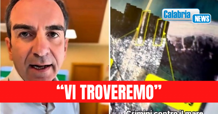 VIDEO-Ecco i primi risultati della sonda Sar: scarichi illeciti a mare tra Pizzo, Vibo e Lamezia Terme