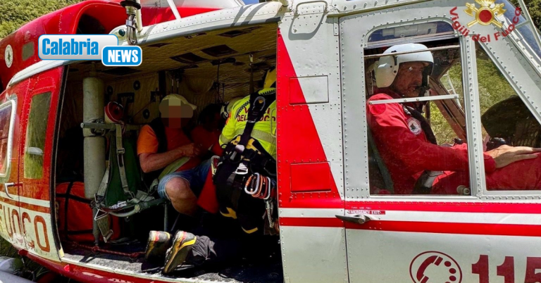 Escursionisti tedeschi dispersi da ieri nel Cosentino, individuati e salvati dai Vigili del fuoco