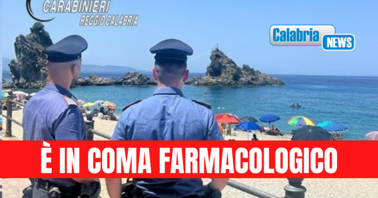 VIDEO-Palmi, Carabinieri fuori servizio salvano due bambine in balia del mare: grave una 14enne