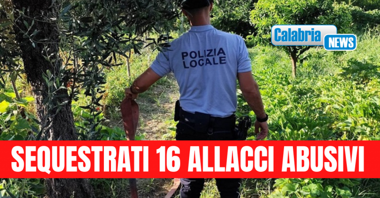Catanzaro, giro di vite della Polizia locale contro i ladri d’acqua nella stagione estiva