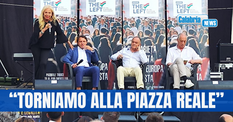 Corigliano Rossano, oltre mille persone per Tridico, Gratteri e Gomez ad iniziativa pubblica M5S