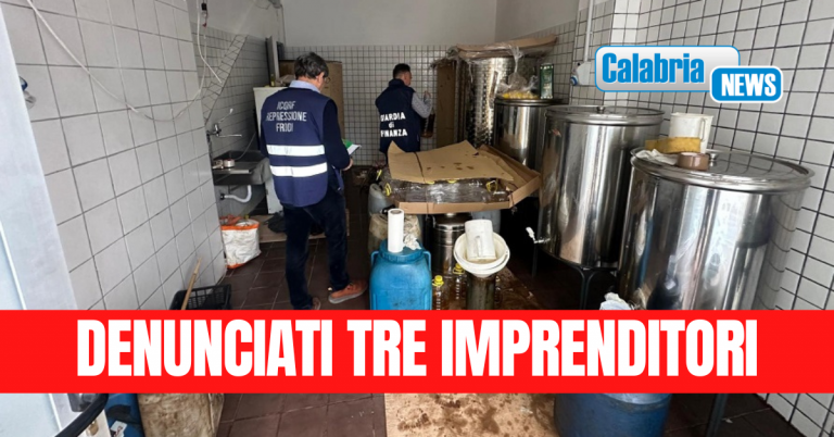 VIDEO-Olio di semi invece di extravergine per mense scuole e Rsa: sequestri a Lecce e Reggio Calabria