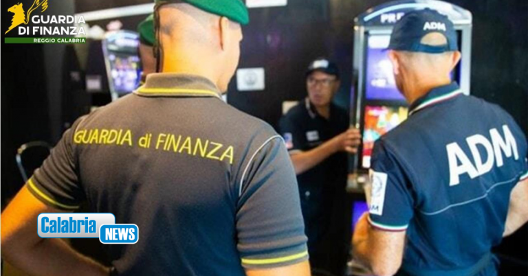Duro colpo al gioco illegale: A Reggio e Vibo denunce e sanzioni per oltre 3, 8 milioni di euro