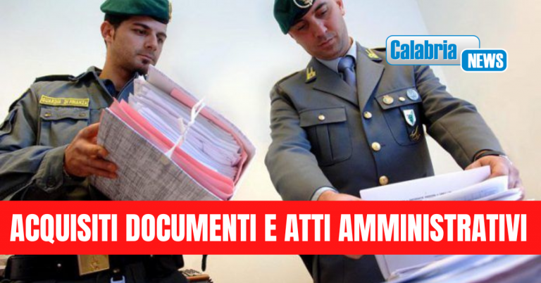 Opere pubbliche e affidamenti, Gdf in uffici Provincia e nei Comuni di Crotone e Cirò Marina