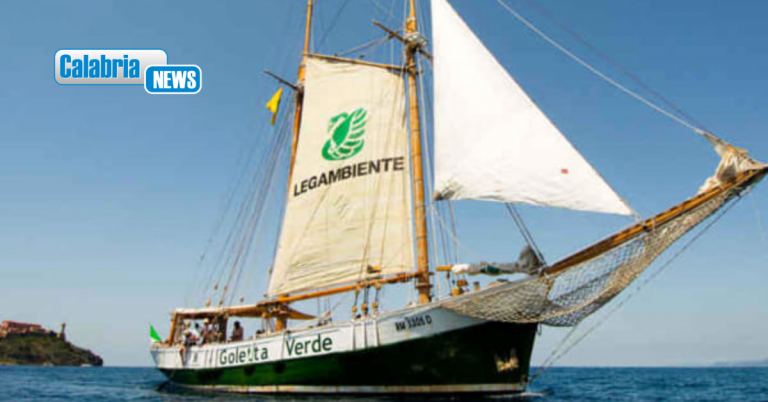 Goletta Verde di Legambiente arriva nel Tirreno: tappa in Calabria a Tropea dal 14 al 16 luglio