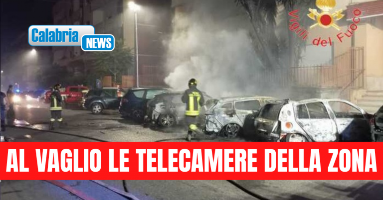 Lamezia, Polizia sulla tracce dell’autore dell’incendio appiccato in viale Primo Maggio