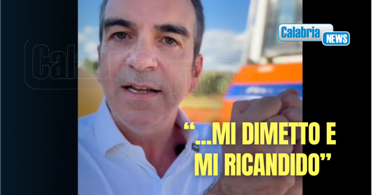 VIDEO-Occhiuto: non mi farò fermare, saranno i calabresi a decidere il futuro della Calabria, non altri