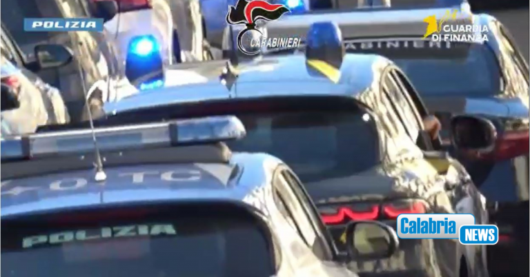 VIDEO-Maxi operazione antidroga interforze nel Reggino, eseguite 54 misure cautelari