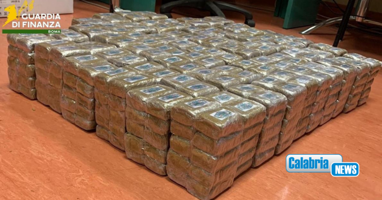 VIDEO-Cocaina e hashish dall’Olanda e dalla Calabria: 9 arresti a Roma