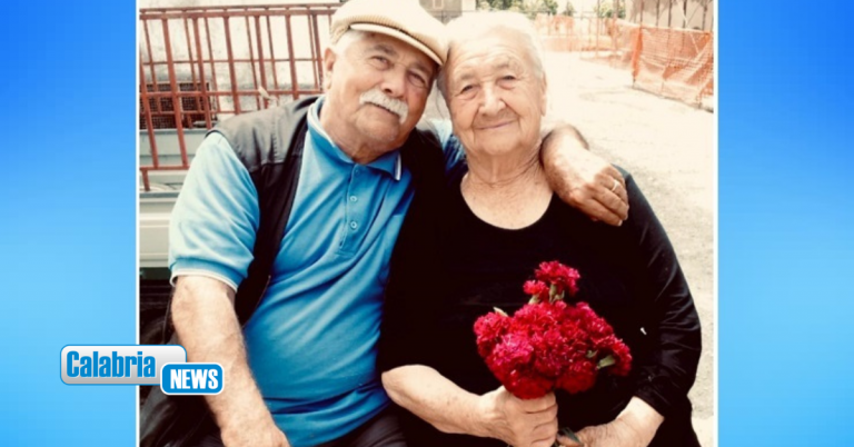 Nocera Terinese, anniversario di matrimonio da record: Silvio e Teresa, 80 anni di vita insieme