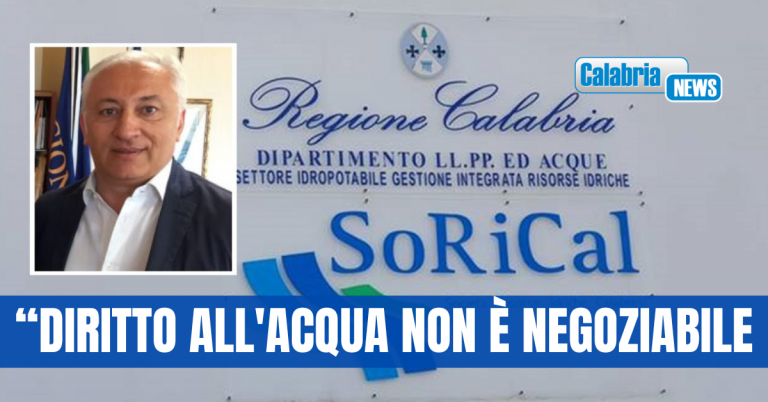 Sospensione utenze morose, Tomaino (ACU Calabria): Sorical rispetti la legge e la carta dei servizi