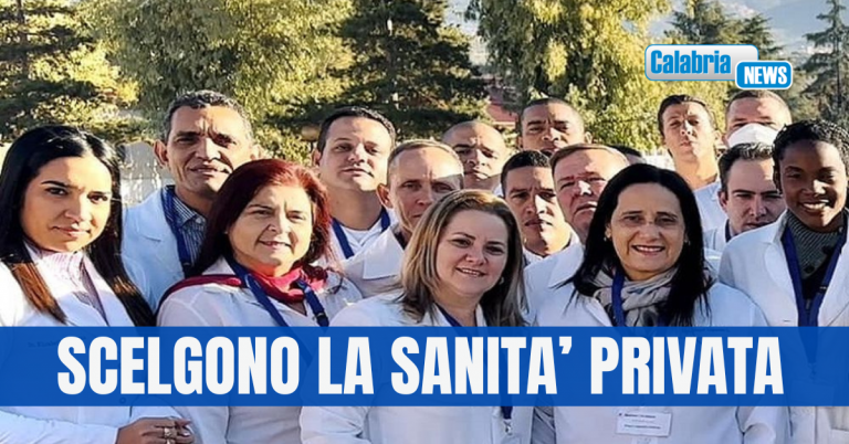 Alecci (Pd): continua la “fuga” dei medici cubani dalla sanità pubblica calabrese