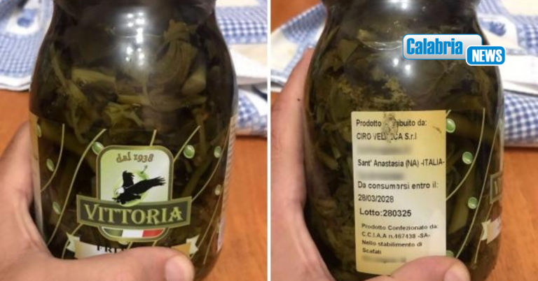Intossicazione da botulino, richiamo del Ministero per 4 lotti di friarielli prodotti a Scafati