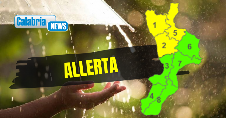 Meteo, sabato arriva anche sulla Calabria l’ex urugano ‘Erin’ con temporali e forte vento