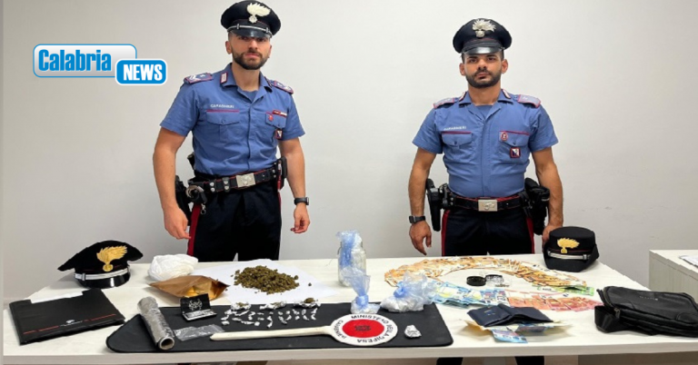 Reggio Calabria, tenta di nascondere la droga nella siepe: sorpreso e arrestato dai Carabinieri