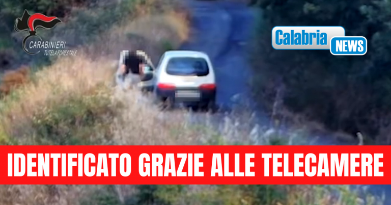 VIDEO-Acri, piromane appiccò a luglio incendio nella campagna: arrestato questa mattina