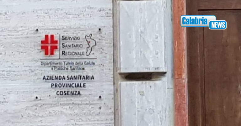 Morte di Serafino a San Giovanni in Fiore, Asp Cosenza: documenti al vaglio della magistratura
