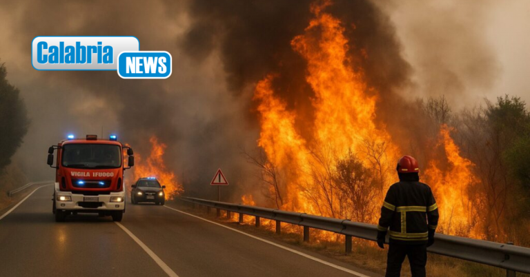 Calabria martoriata dagli incendi anche nella settimana 6/12 settembre: i roghi sono stati 432