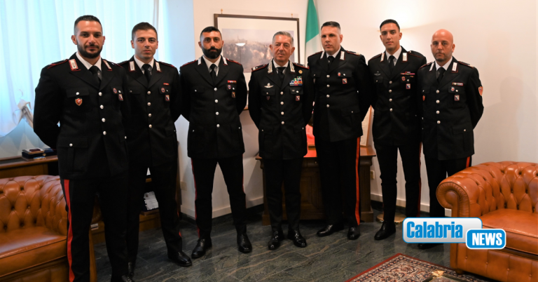 Due persone salvate da tentativi di suicidio a Lamezia e Catanzaro, elogio del Gen. Sciuto ai Carabinieri