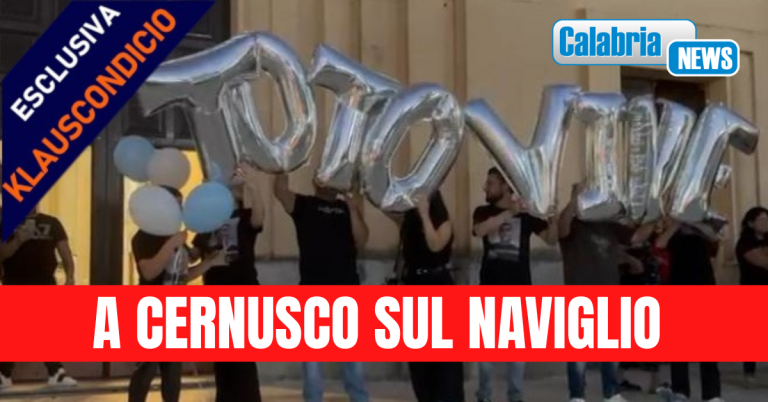 100 ragazzi di San Ferdinando lanciano palloncini in cielo in memoria di Antonio Bellocco