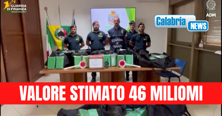 VIDEO-Gdf e Agenzia dogane sequestrano 288 chili di cocaina nel porto di Gioia Tauro