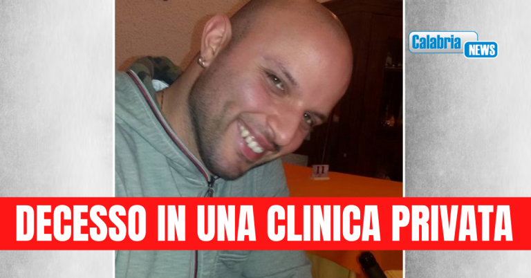 Cosenza, 40enne muore prima di essere sottoposto ad intervento di colecisti: familiari denunciano