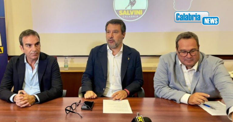 Regionali 2025, Salvini presenta lista e candidati: sono sicuro che Lega avrà un risultato straordinario