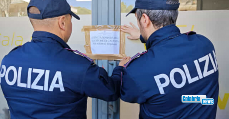 VIDEO-Crotone: la Polizia di Stato contrasta le scommesse illegali ed arresta 4 persone