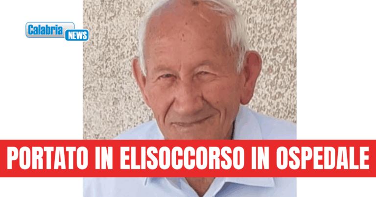 Ritrovato il 92enne scomparso domenica pomeriggio ad Acquaformosa