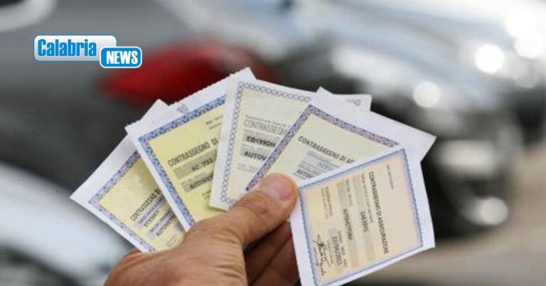 In Calabria premio medio Rc auto pari a 693, +7%. Crotone e Vibo Valentia province più care