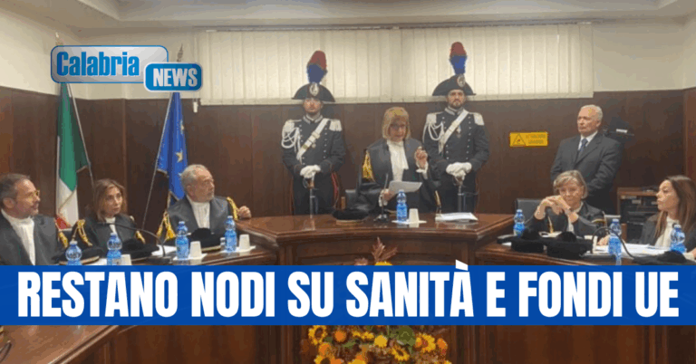 Corte dei conti Calabria approva il rendiconto 2024 della Regione, avanzo di 52,8 milioni